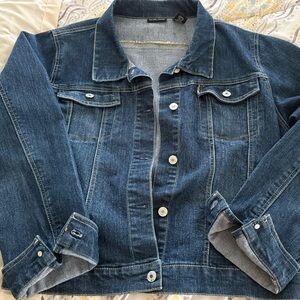 Women’s New York & Company Indigo Denim Jacket Size XL